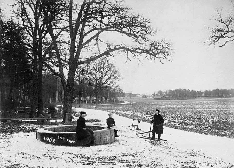 Spring of Choraeus in 1908 / Photo: Turku Museum Centre / Lina Auer