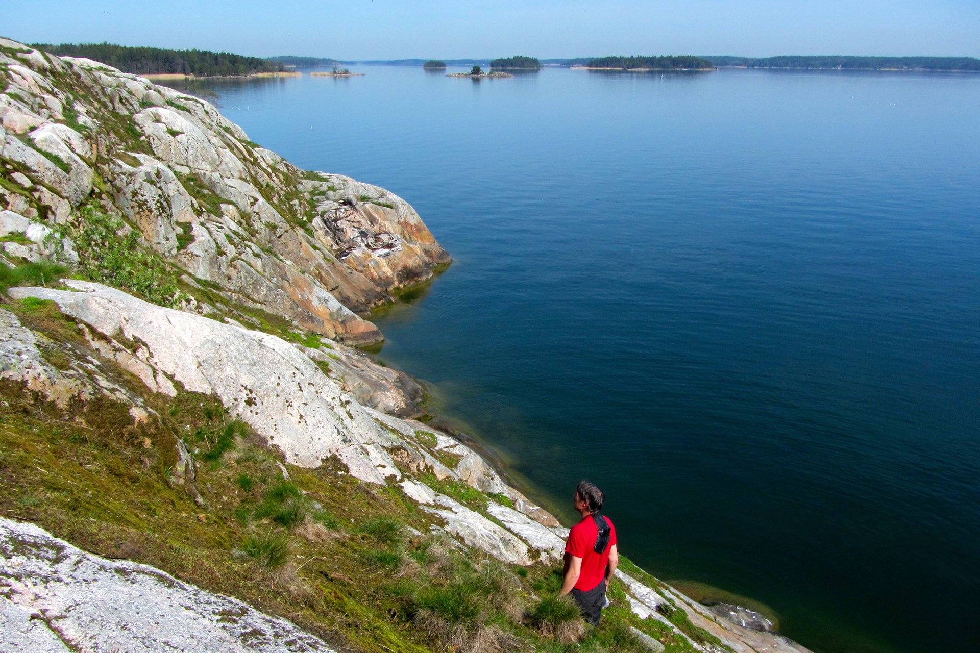 Saaristolintulaskentaa, Turun kaupungin ympäristönsuojelu / Kuva: E. Kosonen